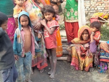 मुसहर बस्तीमा चिसोको प्रहार : न लुगा,न खाना
